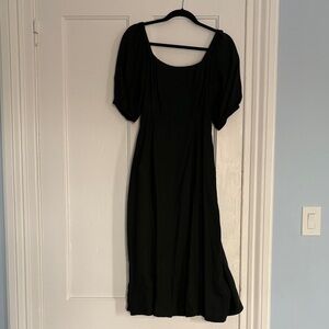 Old Navy dark green dress